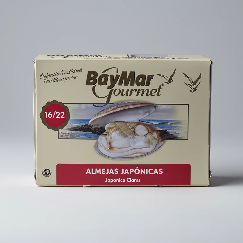 Almejas al Natural Japónicas Baymar 16/22 Rías Gallegas - 115g - Image 3