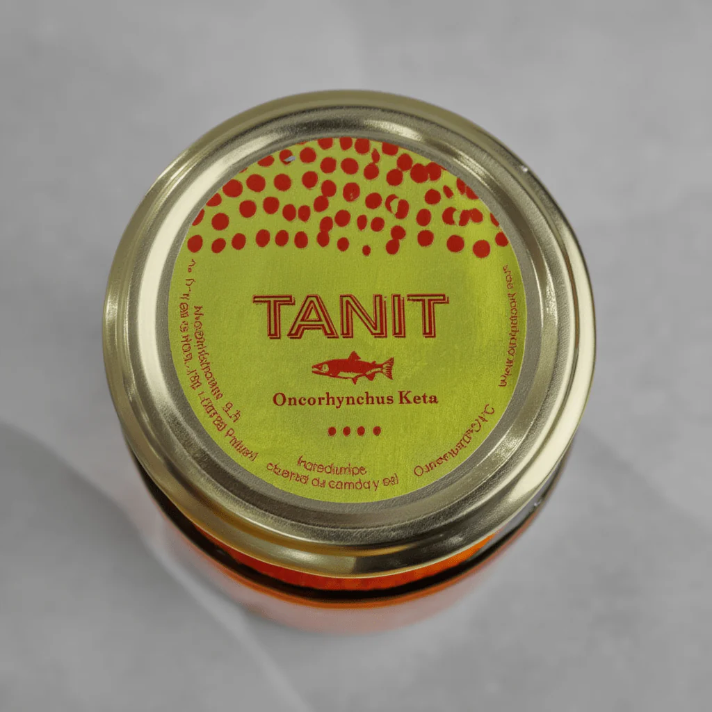 Huevas de Salmón TANIT Keta Premium Tarro de Cristal - 100g - Image 6