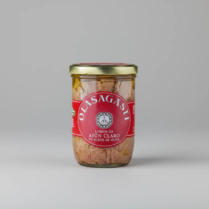 Lomos de Atún Claro en Aceite de Oliva Frasco de cristal - 315 g | Olasagasti - Image 6