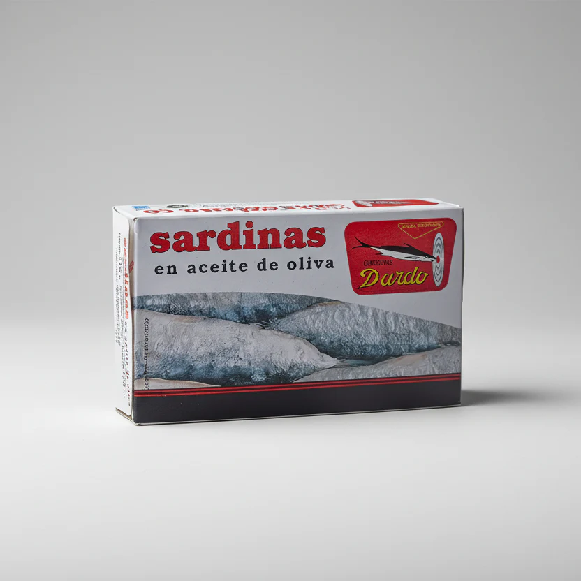 Sardinas Dardo 12/18 en Aceite de Oliva Lata Tradicional - 118g - Image 5