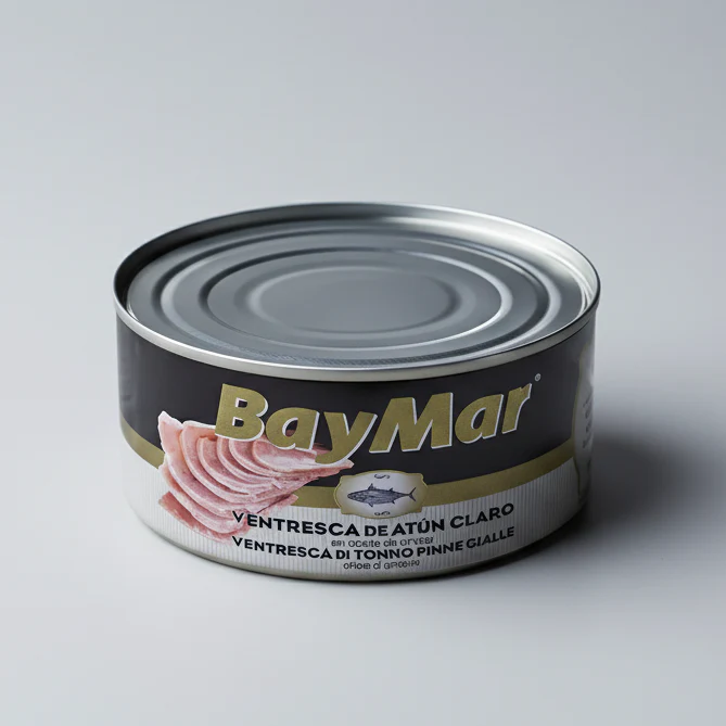 Ventresca de Atún Claro en Aceite de Girasol - 1000g | BayMar - Image 4